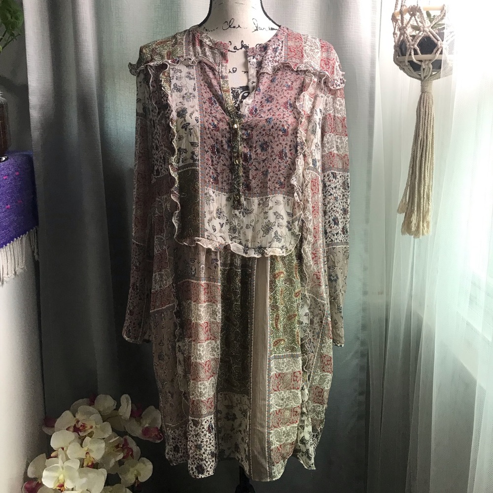 Zara Basic tunic dress